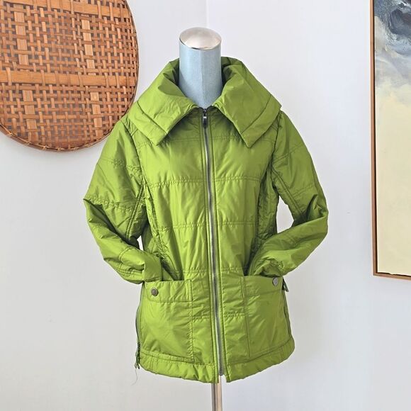 Title nine | Green Puffer Coat - Picture 1 of 11